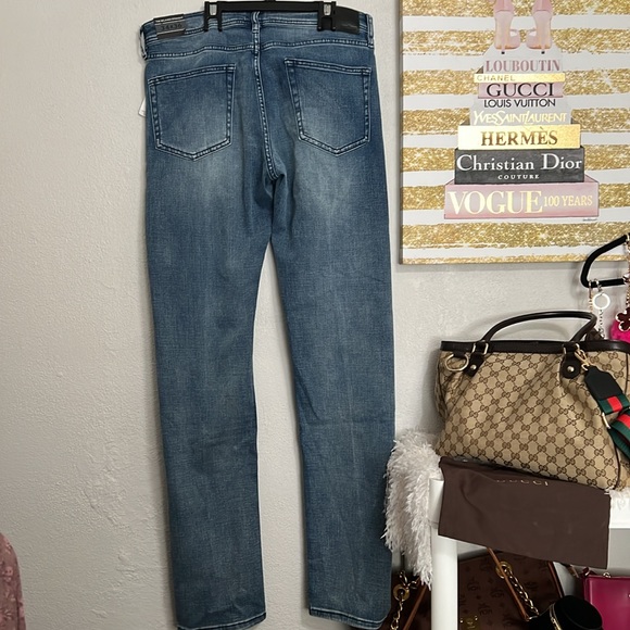 NWT Men’s Liverpool Relaxed Straight Medium Wash Jeans Size 34x36 - Picture 4 of 9